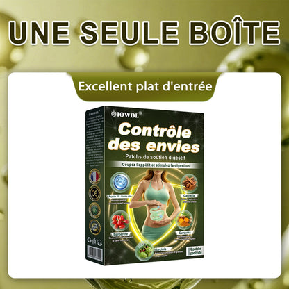 IOWOL ® PATCHS DE CONTRÔLE DE L'APPÉTIT ! AUCUN MÉDICAMENT & AUCUN FAIM & AUCUN COMBAT & 100% DE RÉSULTATS.