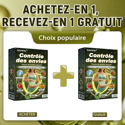 IOWOL ® PATCHS DE CONTRÔLE DE L'APPÉTIT ! AUCUN MÉDICAMENT & AUCUN FAIM & AUCUN COMBAT & 100% DE RÉSULTATS.