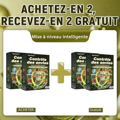 IOWOL ® PATCHS DE CONTRÔLE DE L'APPÉTIT ! AUCUN MÉDICAMENT & AUCUN FAIM & AUCUN COMBAT & 100% DE RÉSULTATS.