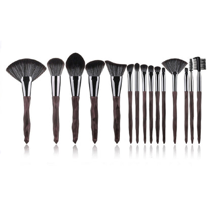 Pinceau de maquillage à manche diamant