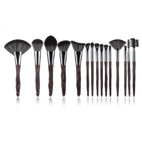 Pinceau de maquillage à manche diamant