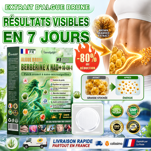 𝑩𝒐𝒖𝒕𝒊𝒒𝒖𝒆 𝑶𝒇𝒇𝒊𝒄𝒊𝒆𝒍𝒍𝒆 | 🍀𝐍𝐨𝐮𝐯𝐞𝐚𝐮 𝐂𝐚𝐫𝐞𝐔𝐩𝐥𝐢𝐟𝐭® 𝐀𝐥𝐠𝐮𝐞 𝐁𝐫𝐮𝐧𝐞 × 𝐁𝐞𝐫𝐛𝐞́𝐫𝐢𝐧𝐞 × 𝐍𝐀𝐃+ 𝟏𝟎-𝐞𝐧-𝟏 𝐏𝐚𝐭𝐜𝐡 𝐍𝐚𝐧𝐨 𝐌𝐢𝐜𝐫𝐨𝐚𝐢𝐠𝐮𝐢𝐥𝐥𝐞𝐬. 𝐔𝐧𝐞 𝐟𝐨𝐢𝐬 𝐩𝐚𝐫 𝐣𝐨𝐮𝐫 ✅ 𝐏𝐨𝐮𝐫 𝐠𝐞𝐬𝐭𝐢𝐨𝐧 𝐝𝐮 𝐩𝐨𝐢𝐝𝐬, 𝐠𝐥𝐲𝐜𝐞́𝐦𝐢𝐞 𝐞𝐭 𝐛𝐢𝐞𝐧-𝐞̂𝐭𝐫𝐞 💯