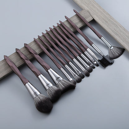 Pinceau de maquillage à manche diamant