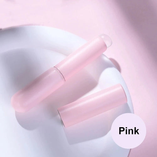 Pinceau à lèvres en silicone avec capuchon – applicateur réutilisable pour rouge à lèvres, baume et gloss