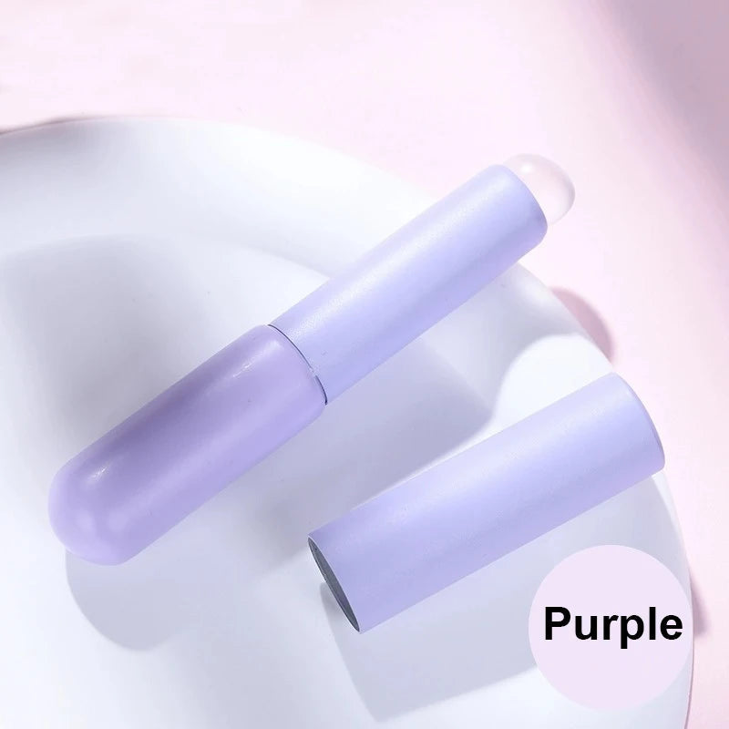 Pinceau à lèvres en silicone avec capuchon – applicateur réutilisable pour rouge à lèvres, baume et gloss